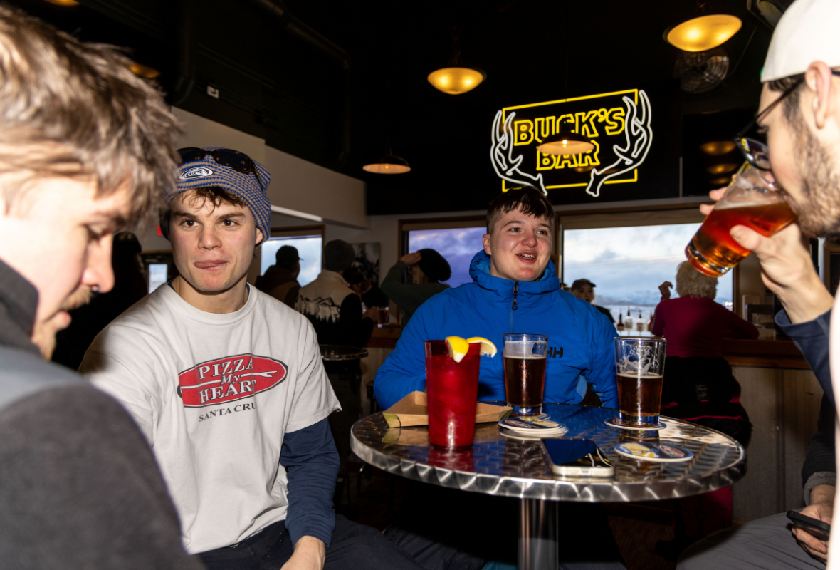 Buck's Bar in the Alpine Lodge - NEW Location