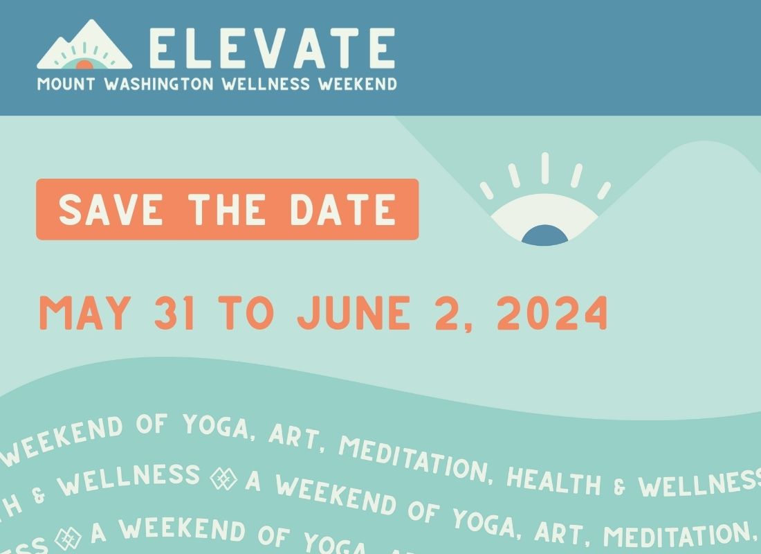 Save the Date Elevate Wellness Weekend 2024