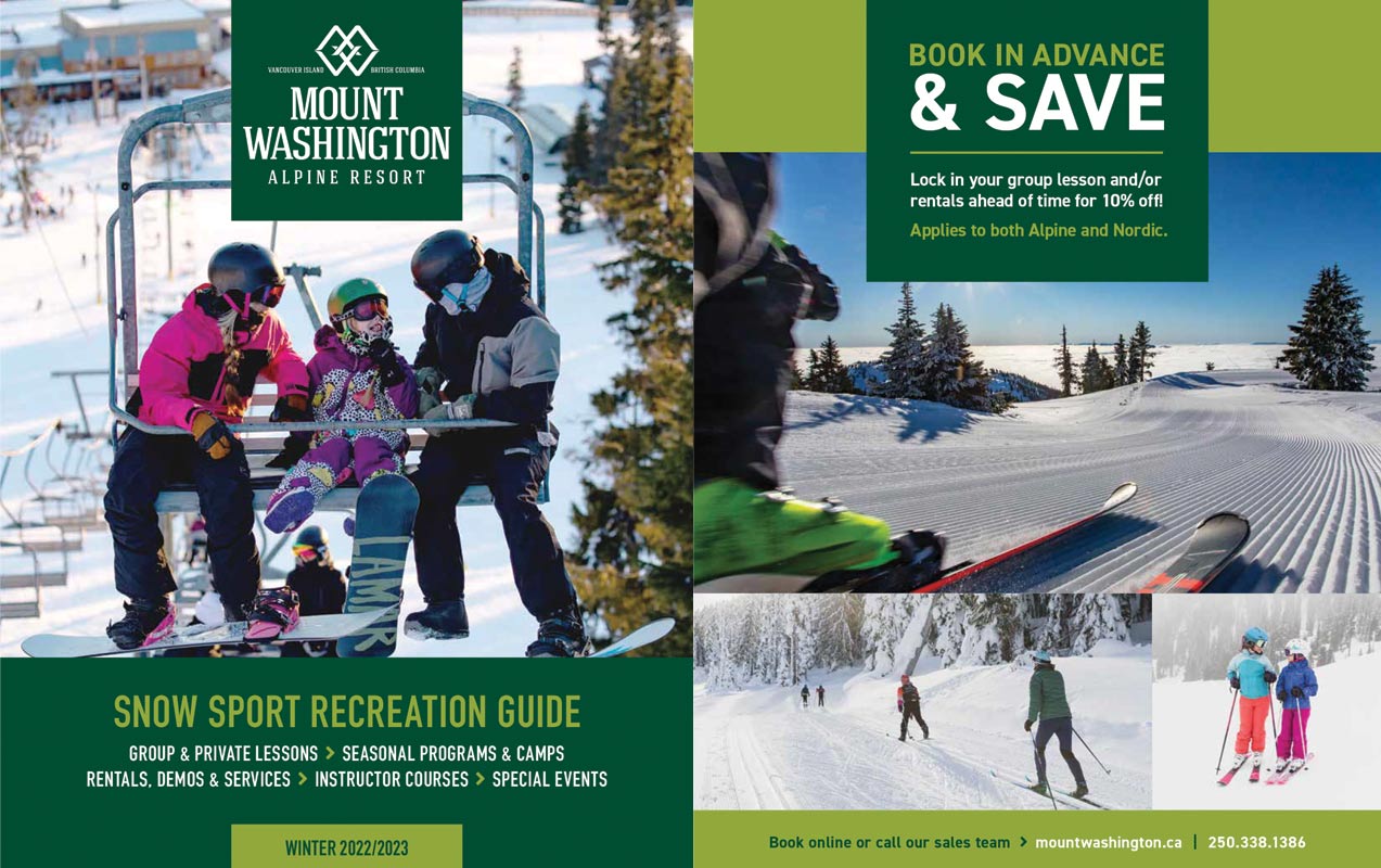 SnowSports Recreation Guide Mount Washington