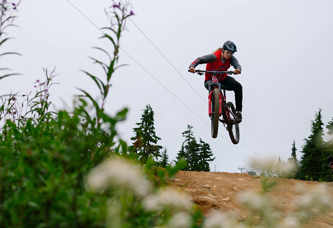 Gravity  For the Ladies Bike Camp at Mt Washington