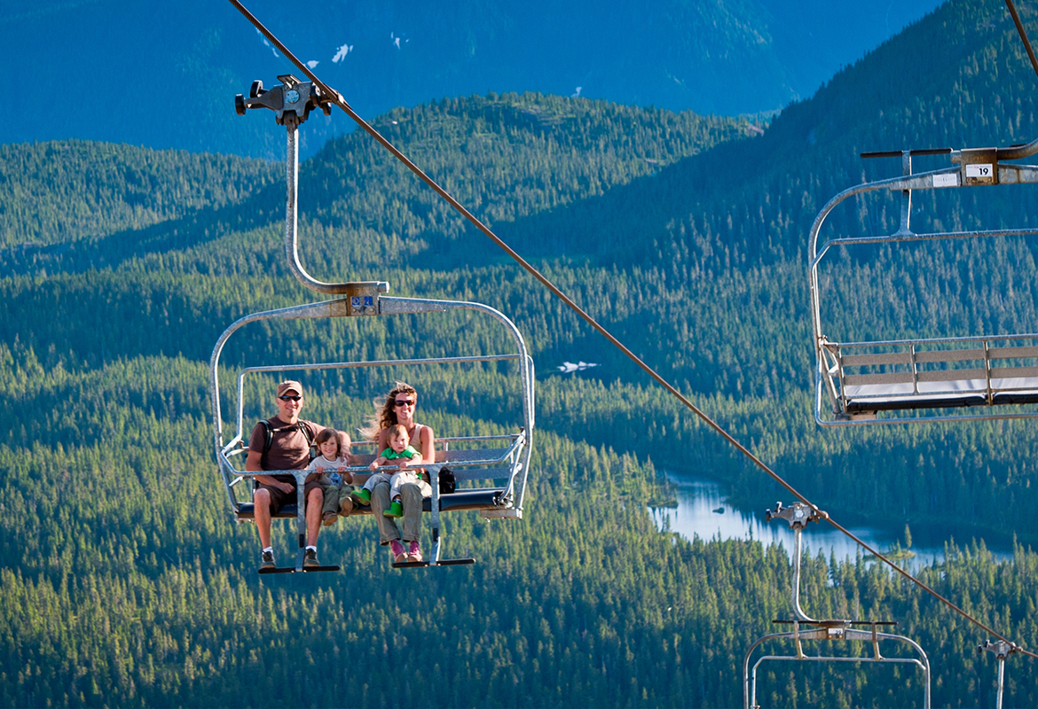 Scenic Chairlift Rides at  Mount Washington Alpine Resort