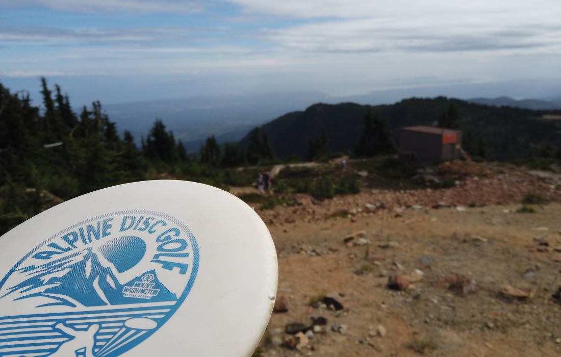 Disc Golf Alpine Course Map